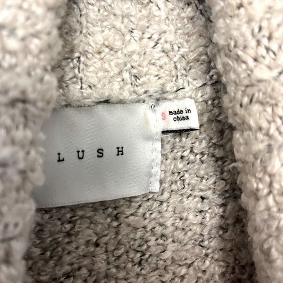 Nordstrom. Oversized grey and white coatigan. Size Small. - Picture 4 of 4